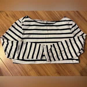 Gap boat neck side zipper top